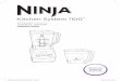 NJ602 series - Ninja® Kitchen Blenders, Food Processors ... · PDF fileOOOWNENR’SE GUINWGD2 7 The Ninja® Kitchen System 1100™ is a professional, high powered innovative tool