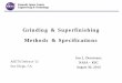 Grinding & Superfinishing Methods & · PDF fileReport Documentation Page ... Grinding & Superfinishing Methods & Specifications 5a. ... – Stone oscillation rates – Polishing with