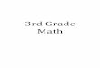 math grade 3 - Richland Parish School Board core... ·  · 2012-10-03Test specifications, sample test questions, ... iLEAP Assessment Guide 2-4 Math Grade 3 : ... • K–4 students: