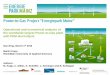 Power-to-Gas Project “Energiepark Mainz” - International · PDF filePower-to-Gas Project “Energiepark Mainz” 2 1. ... Water supply Gas grid injection Drain ... • The data