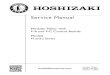 Service Manual -  · PDF filethe technician has thoroughly read this Service Manual. ... 11 B. Icemaking Unit ... F. Diagnostic Tables