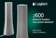 Logitech Bluetooth Speakers 600 · PDF fileLogitech Bluetooth Speakers 600 English 5 To better fit your audio devices and personal style, Logitech Bluetooth® Speakers Z600 offers