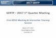 First RPSG Meeting & Interactive Training · PDF fileFirst RPSG Meeting & Interactive Training Session ... at start of following year’s 1st Quarter SERTP Meeting ... is consistent