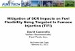 Mitigation of SCR Impacts on Fuel Flexibility Using … of SCR Impacts on Fuel Flexibility Using Targeted In Furnace Injection (TIFI) David Capozella Volker Rummenhohl, Fuel Tech,