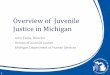 Overview of Juvenile Justice in Michigan The Bureau of Juvenile Justice (BJJ) is responsible for providing appropriate placements and services for juvenile offenders referred to the