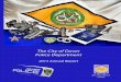 City of Dover Police Department · PDF fileCity of Dover Police Department Annual Report 2013 Table of Contents Letter by Chief James E. Hosfelt, Jr. 3 - 4 Complaints Five Year Comparison