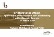 Shotcrete for Africa - SAIMM Mechanised Wet... · Twin Tunnel Lining Design Support Class Q Shotcrete (Grade C25)Plain -PS Fibre Reinforced-FRS Total Lining Thickness (mm) Maximum