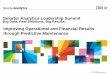 Smarter Analytics Leadership Summit Big Data. Real ... Asset Optimization analyzes data from multiple sources and provides recommended actions, enabling informed decisions Asset Performance
