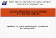 MERIT-CUM-MEANS SCHOLARSHIP For the Year 2017-18dsec.ac.in/pdf/Student Application Procedure 2017-18.pdf · MERIT-CUM-MEANS SCHOLARSHIP For the Year 2017-18 ... IIM, NIT, NIFT,IIFT