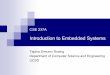 CSE 237A - University of California, San Diego · PDF fileCSE 237A Introduction to ... Hermann Kopetz, "Real-Time Systems : Design Principles for Distributed Embedded Applications,"