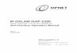IP-DSLAM ISAP-2100 -  · PDF fileIP-DSLAM ISAP-2100 GUI Interface Operation Manual i . Table of Contents . Chapter 1 Preface