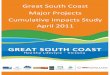 Great South Coast Major Projects Cumulative Impacts Study ... · PDF fileMajor Projects Cumulative Impacts Study April 2011 . 2 ... PART C – Projecting the ... municipalities that