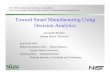 Toward Smart Manufacturing Using Decision Analyticscci.drexel.edu/bigdata/bigdata2014/IEEE_specialsession1... · Toward Smart Manufacturing Using Decision Analytics Alexander Brodsky