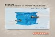 Worm Gear Small Series - Shri Rang Sales Corporation - Home Gear Small... ·  · 2013-10-05catalogue no. : 201/g/12/2010 elecon super series in worm gear units. 1 snu5/ 8 mounting