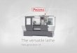 The versatile lathe - PINACHO ST series are silent and easy to use machines where the ... > Smart Overlap enables a shorter cycle time for machining parts ... > Gears made of F155