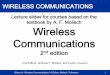 textbook by A. F. Molisch Wireless - University of Houston ...sce.uhcl.edu/goodwin/Ceng5332/downLoads/Chapter_1.pdf · textbook by A. F. Molisch. Slides for “Wireless Communications