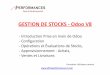 Odoo Gestion des Stocks V8 - docs.africaperformances · PDF fileIntroduction Prise en main de Odoo-Connexion-Présentation de la fenêtre-Les vues de données-Le filtre-Les impressions-Fil