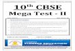 10 th CBSE - · PDF file · 2013-07-28Product of the zeroes of –2x2 – kx + 6 is (a) – 3 (b) 3 (c) k/2 (d) k /2 Ans. (a) 5. ... 18. If tan cot 2, find the value of 22 tan cot