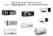 SERVICE MANUAL for HUMIDIFIER - gogeisel.com 2 - GENERAL SERVICE WARNING: 120 VOLTS may cause serious injury from electrical shock on Model 110, 112, 350, 360, 445, 760A and 760 humidifiers