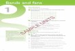 Bands and fans 1 Vocabulary - Pearson · PDF fileBands and fans Vocabulary music and free time activities 1 Find eight words in the wordsearch connected with music, ... F We usually