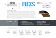 RDS - Seal & Designassets.sealanddesign.com/files/Hallite-Seals-RDS.pdf · RDS M R 00700 ___ PROFILE DESIGNATION UNIT OF MEASUREMENT M = Metric E = Inch APPLICATION Refer to Installation
