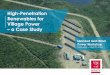High-Penetration Renewables for Village Power – a …islandedgrid.org/wp-content/uploads/2016/05/MCDOWALL_JIM_Islanded...High-Penetration Renewables for Village Power – a Case