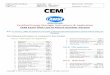 Certified Energy Manager Instructions & Application … read through the following important information before submitting your CEM® Application found in part B of this booklet. 1