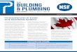 THEBUILDING & PLUMBING - nsf. · PDF fileThe Building & Plumbing Bulletin | Fall 2017 3 In the plumbing industry, roof drains are not as large a part of the discussion as they should