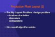 [PPT]Production Plant Layout (1)sfreeman/documents/facility layout.ppt · Web viewProduction Plant Layout (1) ... No overall algorithm exists Production Plant Layout (2) ... Include
