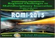 International Conference on Regional Challenges to Multidisciplinary RCMI © 2015 ... · PDF file · 2016-02-09International Conference on Regional Challenges to Multidisciplinary