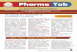 NEwS LETTEr DECEMBER Pharma Tabclbaidmethacollege.com/tab7.pdf · Bharathi Priya.K, Shailaja .K, Magimai Upagara Valan .L Urothelial carcinoma is a common ... 1.WHO Information;vol.26,