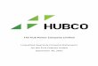 The Hub Power Company  · PDF fileThe Hub Power Company Limited and its ... for early termination compensation to ex-O&M Operator of the Hub plant and ... Sindh Engro Coal Mining