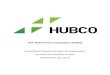 The Hub Power Company Limited Hub Power Company Limited . Unaudited Quarterly Financial Statements . for the First Quarter ended . September 30, 2015