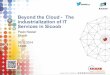 Beyond the Cloud - The industrialization of IT … the Cloud - The industrialization of IT Services in Sicoob Paulo Nassar Sicoob ! 03/11/2014 14996 Insert Custom Session QR if Desired