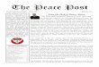The Peace Post - Welcome | Peace Lutheran Church POST...The Peace Post From the Desk of Pastor Messer “The Holy and Penitential Season of Lent: A Review” On Wednesday, March 9,