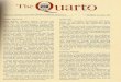 The uarto - William L. Clements Libraryclements.umich.edu/Quarto/Quarto_1st series_123, Jan 1979.pdf · The uarto T ED QUARTERLY FOR ... vanishing ink, fireworks, laughing gas, galvanic