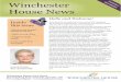 Winchester House News · PDF fileWinchester House News Inside this issue ... Luci Lemmon, Team Leader of ... friends, loved ones and staff members came