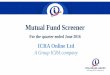 Mutual Fund Screener · PDF file · 2016-08-26Mutual Fund Screener ... ICRA Online Research. AMC list based on Jun 2016 QAAUM ICRA Online Limited 4 Jun-16, ... mutual funds Proposal