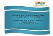 SHIRE OF CARNARVON AGENDA PAPERS ORDINARY COUNCIL MEETING ... · PDF fileSHIRE OF CARNARVON AGENDA PAPERS ORDINARY COUNCIL MEETING ... Presentation of final draft of the Youth 