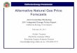 Alternative Natural Gas Price · PDF file24.02.2011 · Why Forecast Natural Gas Prices? ... • Strong demand for gas for power generation—31 ... Alternative Natural Gas Price Forecasts