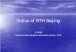 Status of RTH Beijing - World Meteorological Organization · PDF file• • RTH Beijing - - EUMETSAT ... MPLS IP-VPN. Cisco . PIX Firewall. RMDCN Routers. Cisco 2620 (HSRP) ... MSS
