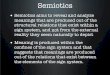 Semiotics - Wikispaces7.pdf · Six Principles of Semiotics 1. We view the world through the ﬁlter of a semiotic code or mythic frame 2. ... • Demand from television programming