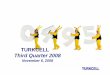 TURKCELL Thi dThird QtQuarter 2008 - Rational · PDF file• Prepaid ARPU increased whereas post ... Consolidated Cash Flow ($ million) 2,876 (143) ... or call Turkcell Investor Relations