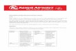 KQ ADM POLICY - Kenya Airways · PDF fileKENYA AIRWAYS’ REVISED ADM POLICY EFFECTIVE 1 APR 2017. ... sales and refund as per IATA Res 850M and 830A. ... fare permitted on a