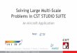 Solving Large Multi-Scale Problems in CST STUDIO · PDF fileCST – COMPUTER SIMULATION TECHNOLOGY | Solving Large Multi-Scale Problems in CST STUDIO SUITE An Aircraft Application