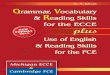 Cover GVR PLUS USE St - Grivas Publications · PDF fileGrammar [Present Tenses] ... FCE Exam Practice 1Use of English