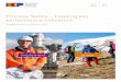 Process Safety Leading key performance · PDF fileProcess Safety – Leading key performance ... establishing a standard set of process safety barriers that are ... Process Safety