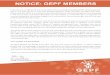 MEMBERS NOTICE.pdf · NOTICE: GEPF MEMBERS It has come to our attention that an unfounded rumour is spreading regarding GEPF pension payment, that is, that there will be no lump sum