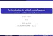 An introduction to optimal control problem - · PDF file2 Optimal control problems 3 Numerical methods J. Loh eac (BCAM) An introduction to optimal control problem 06-07/08/2014 4