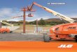 Aerial Work Platforms - JLG Industries  Work Platforms. JLG ... exceptional terrainability and gradeability. JLG boom and RT scissor lifts have the capacity to accommodate